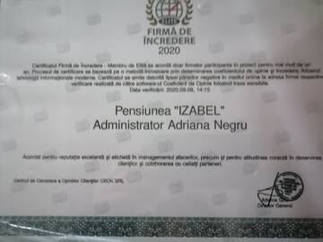 Фото номера Семейный двухместный номер с 1 кроватью Гостевой дом Pensiunea Izabel г. Лаку-Рошу 11